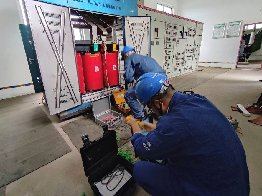 资阳管理处开展辖区电力变压器检测工作