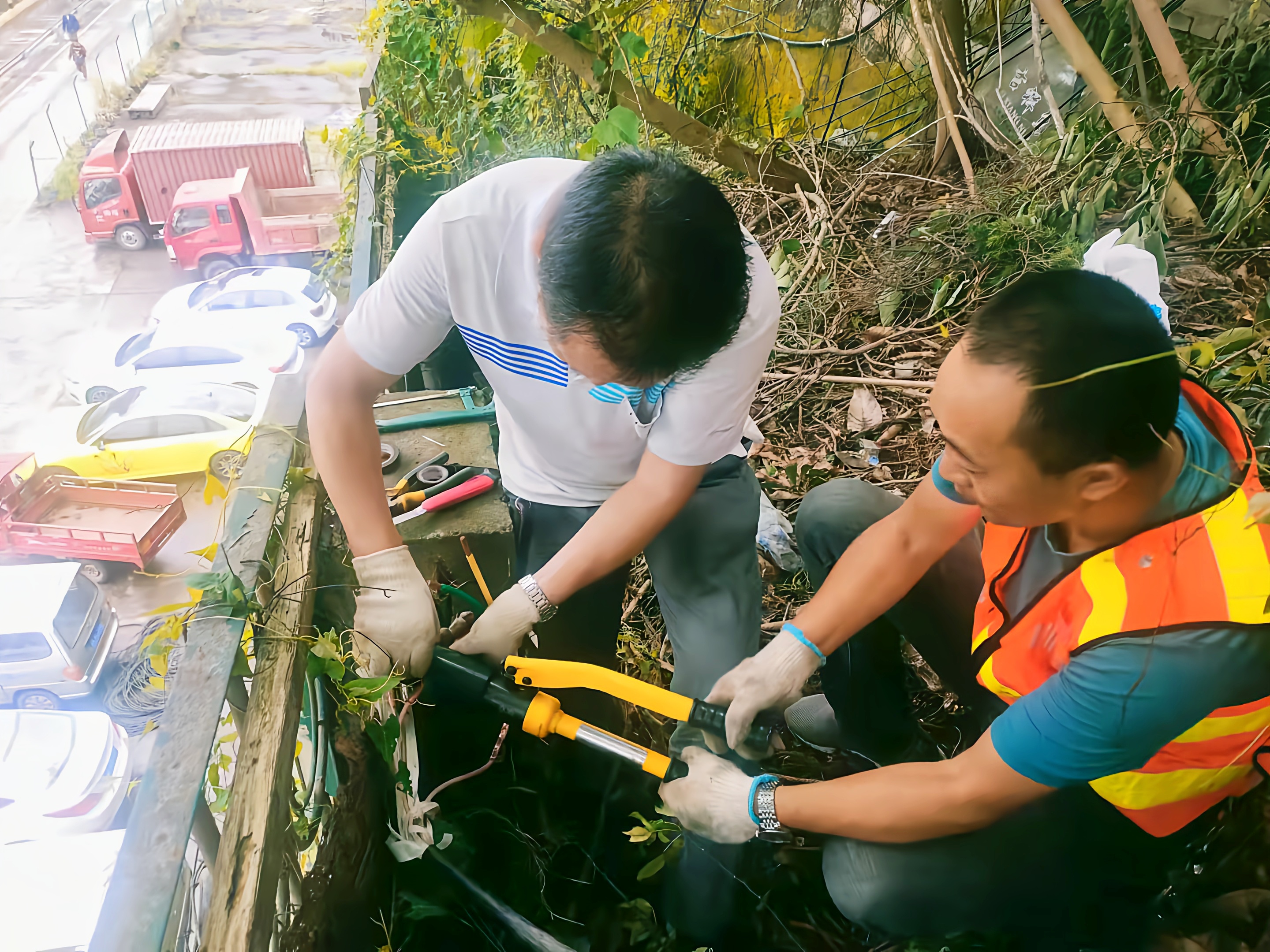 内江管理处有效应对突发断电事故