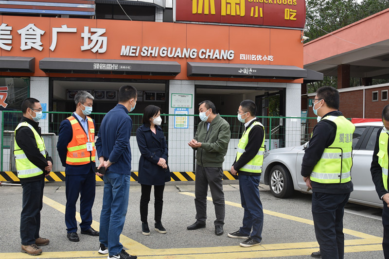 成渝公司到成渝分公司开展安全环保、疫情防控专项检查