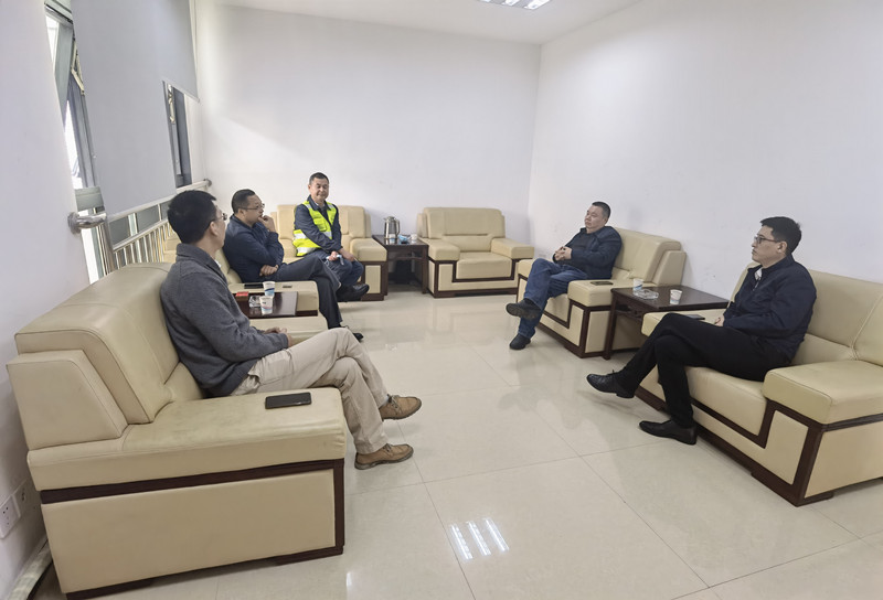 成渝公司督导成渝分公司资阳管理处营运管理工作