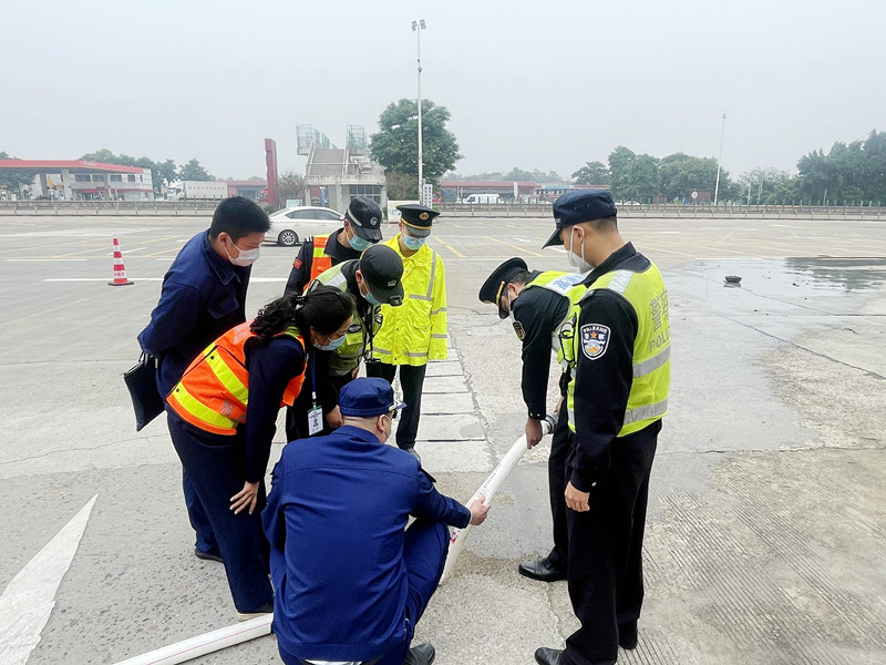 资阳管理处开展消防安全培训