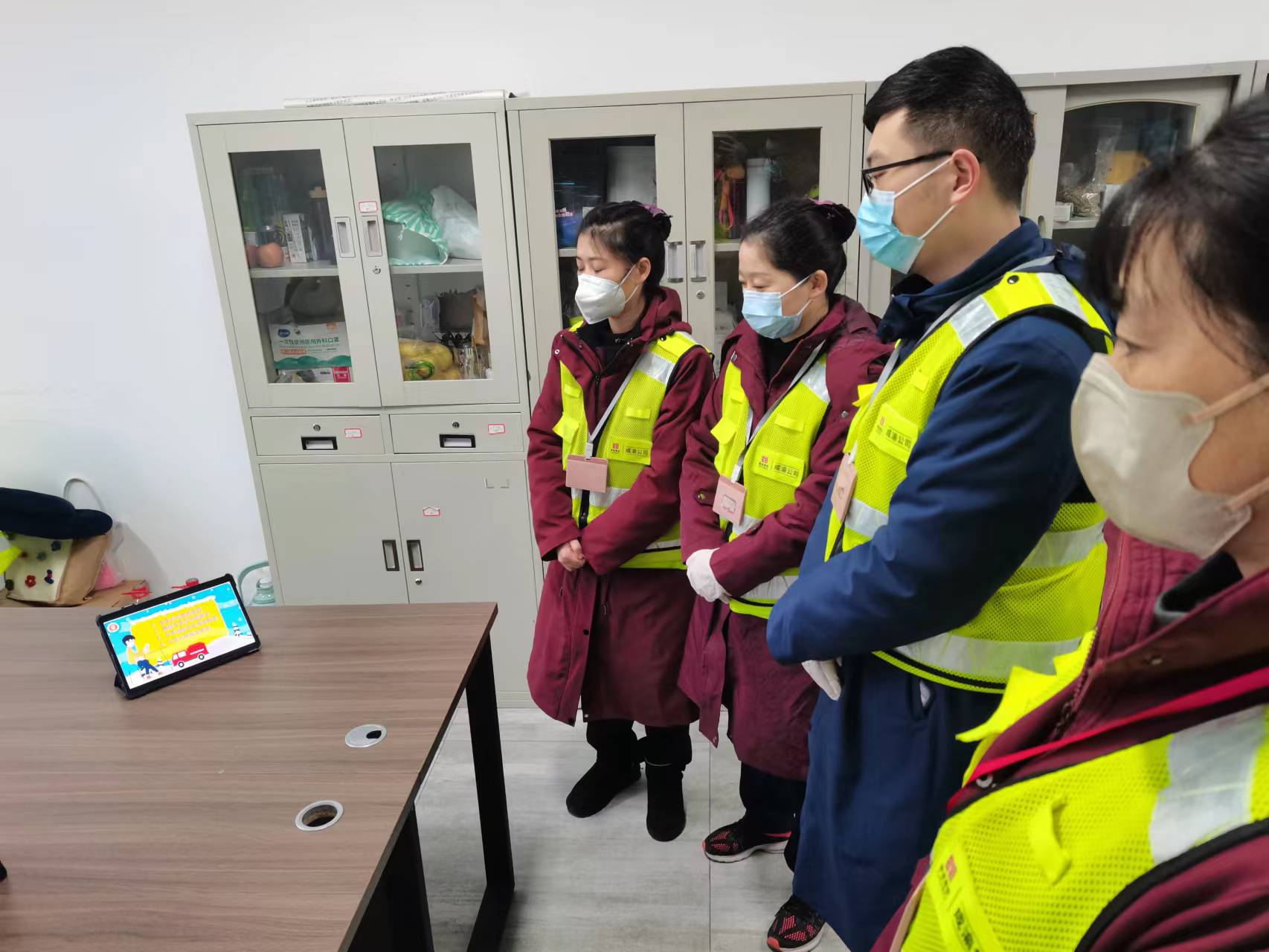 成都收费站开展冬季消防安全知识培训