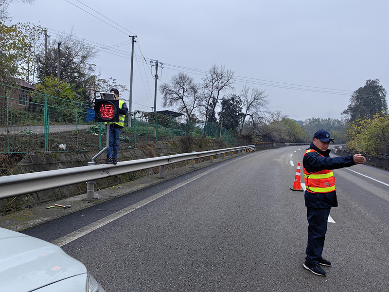 资阳管理处扎实做好今冬明春道路安全防范工作
