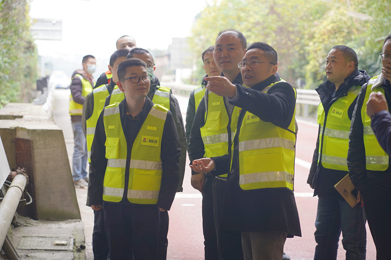 蜀道集团督察成渝分公司安全环保工作