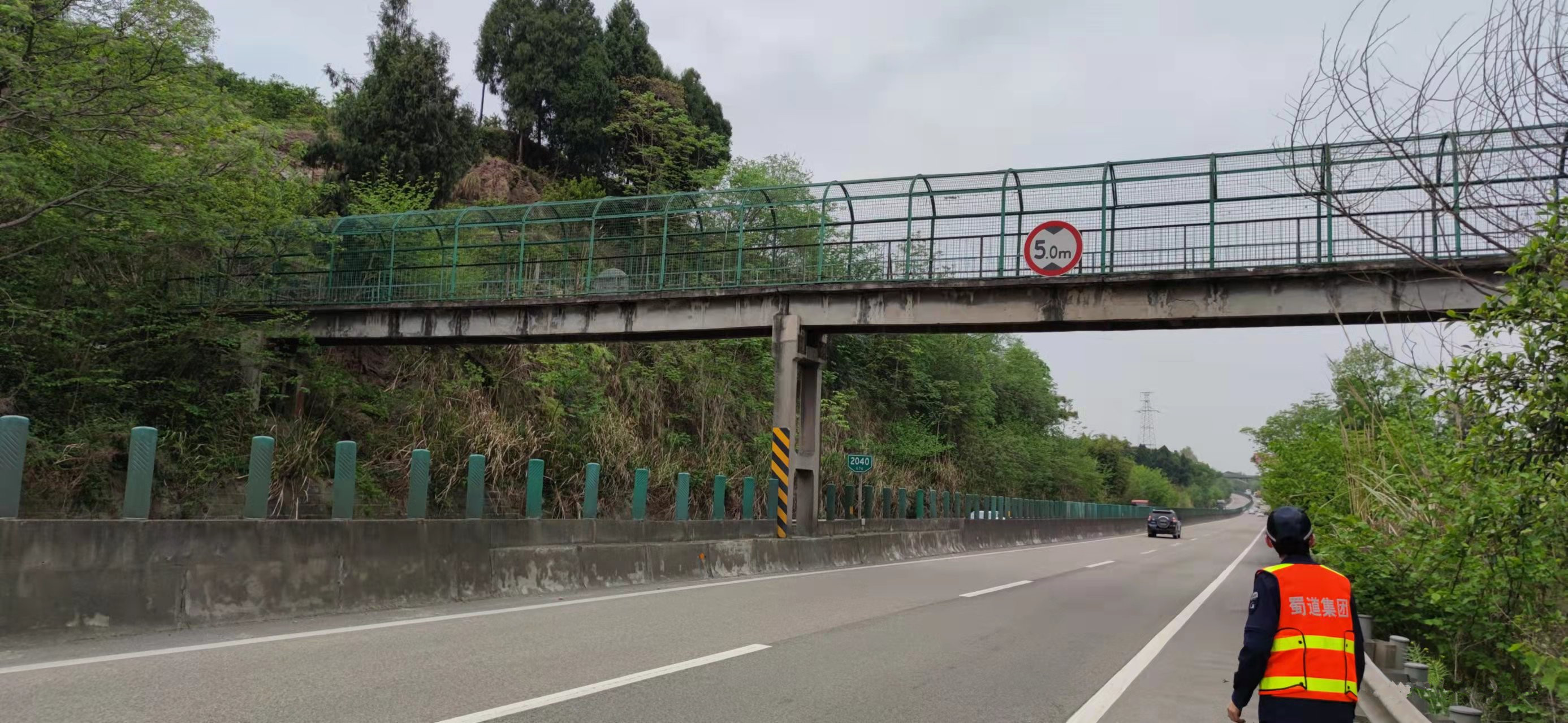 资阳管理处及时开展震后道路安全隐患排查