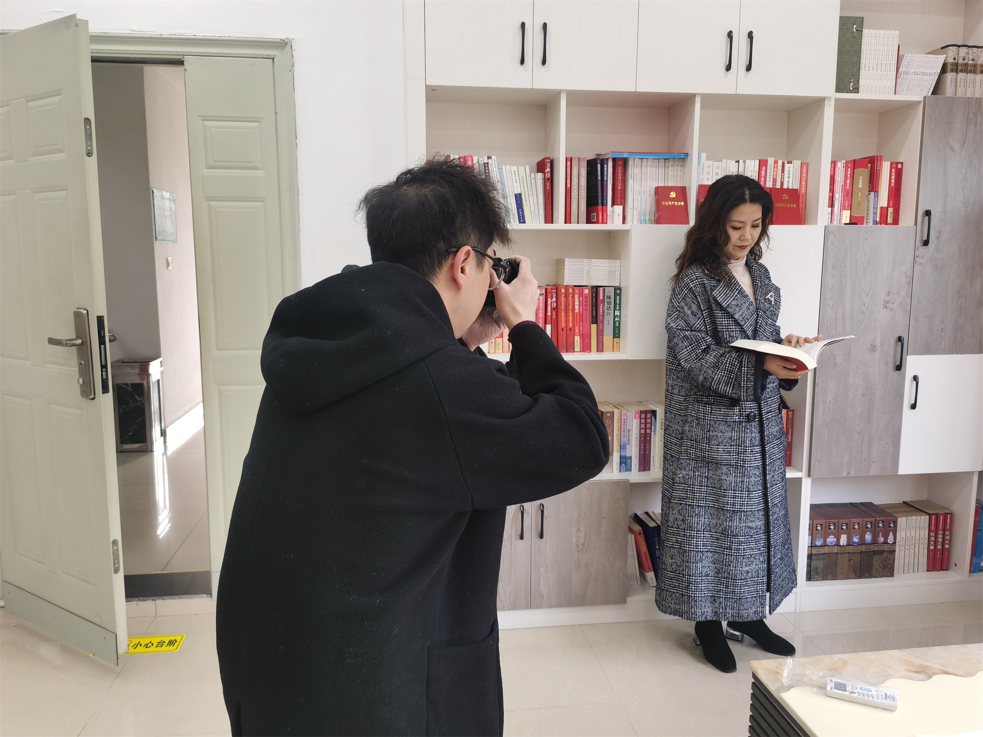 2022.3.2+成渝分公司+内江管理处积极开展微党课视频拍摄工作+庞宇