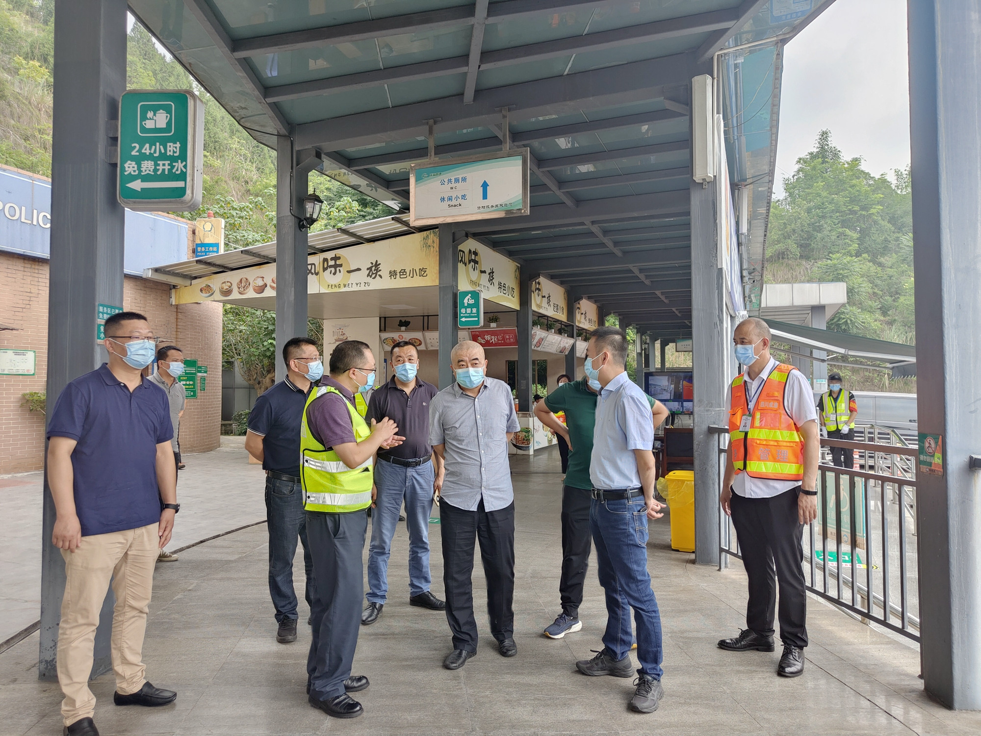 2022.6.22+成渝分公司+蜀道集团内控外派监事曾利能督察成渝分公司安全生产和生态环境保护工作_副本