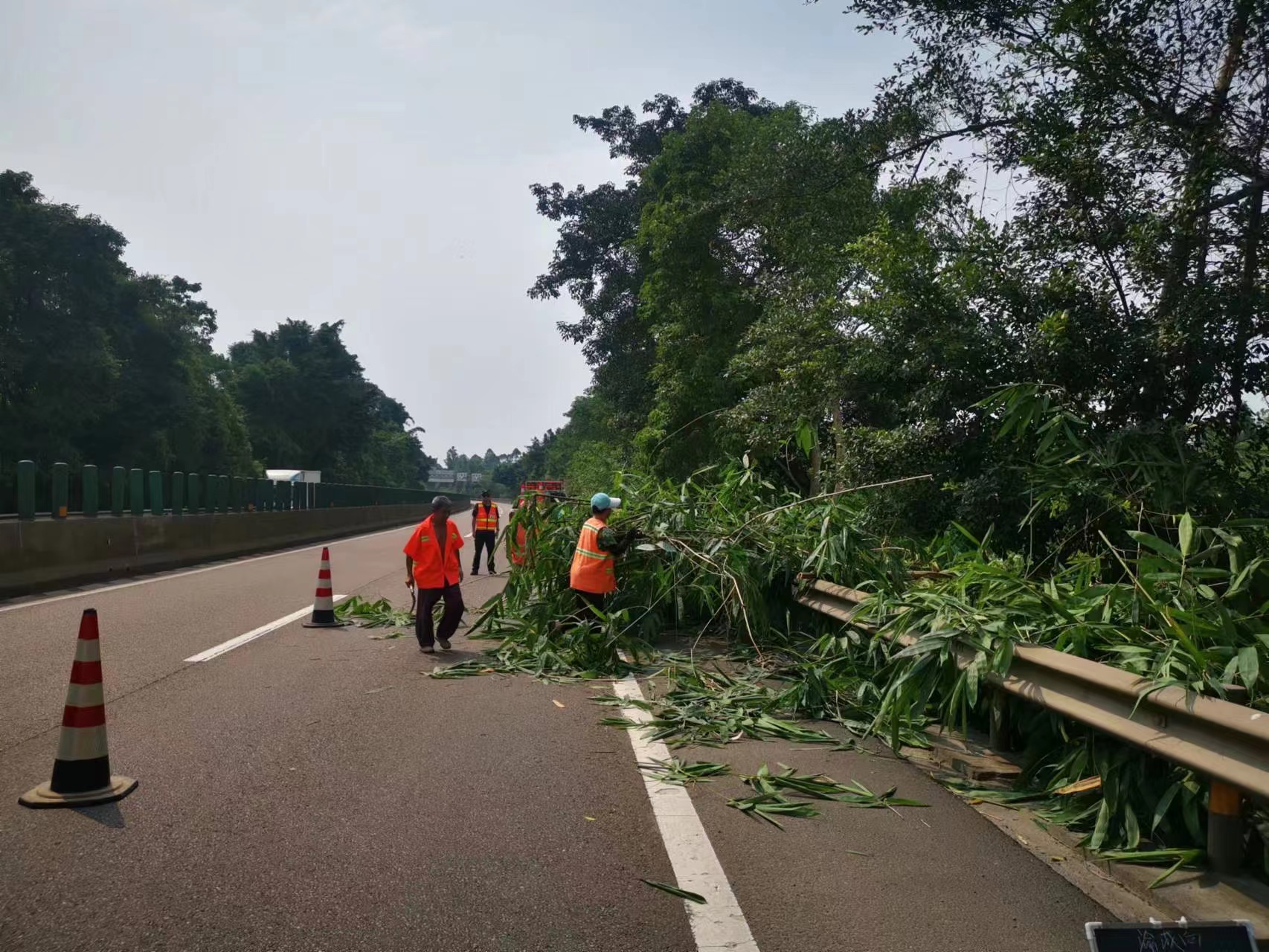 2022.7.18+成渝分公司+内江管理处及时消除行车安全隐患+程新强