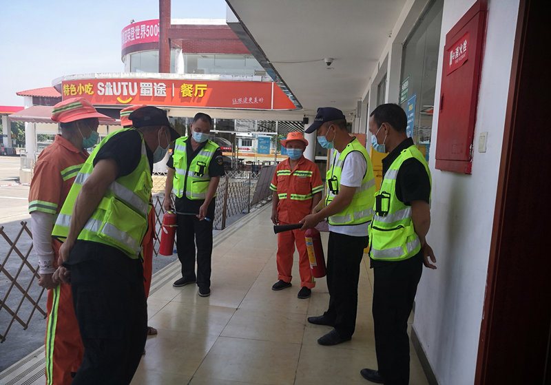 资阳管理处抓实抓细高温干旱气候条件下防灭火工作