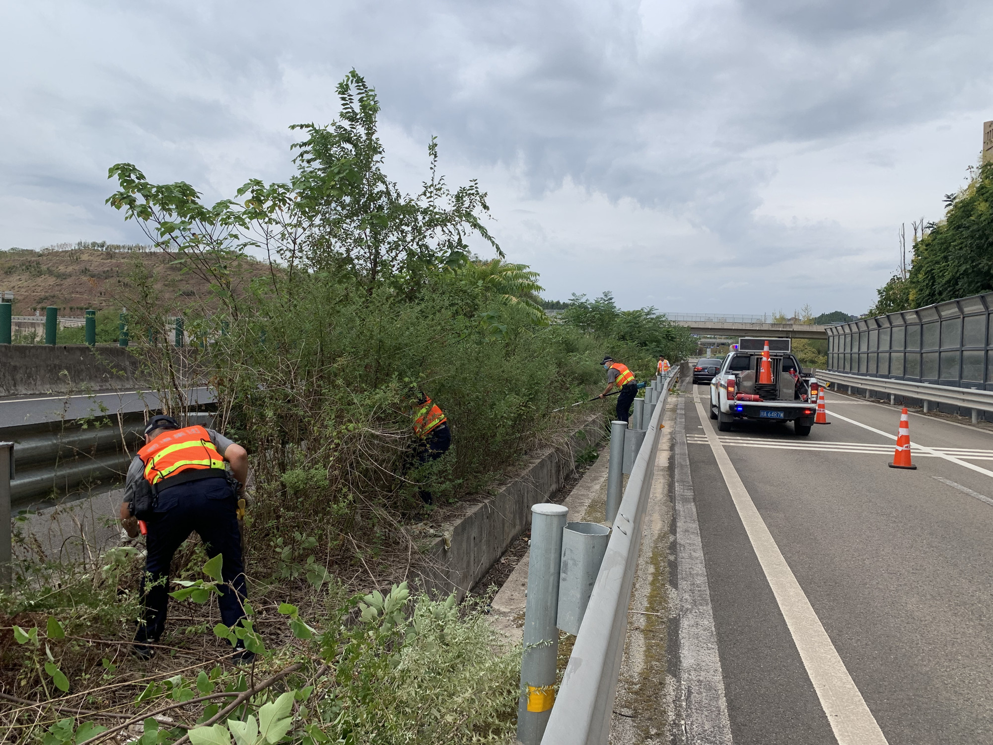 资阳管理处开展道路安全联合巡查
