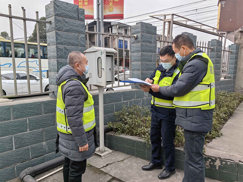资阳管理处开展“春节”节前环保工作检查
