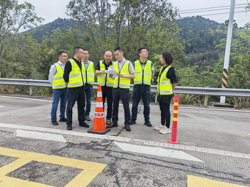 4.18+陈夏娟+成渝分公司检查成都管理处路域环境整治提升工作