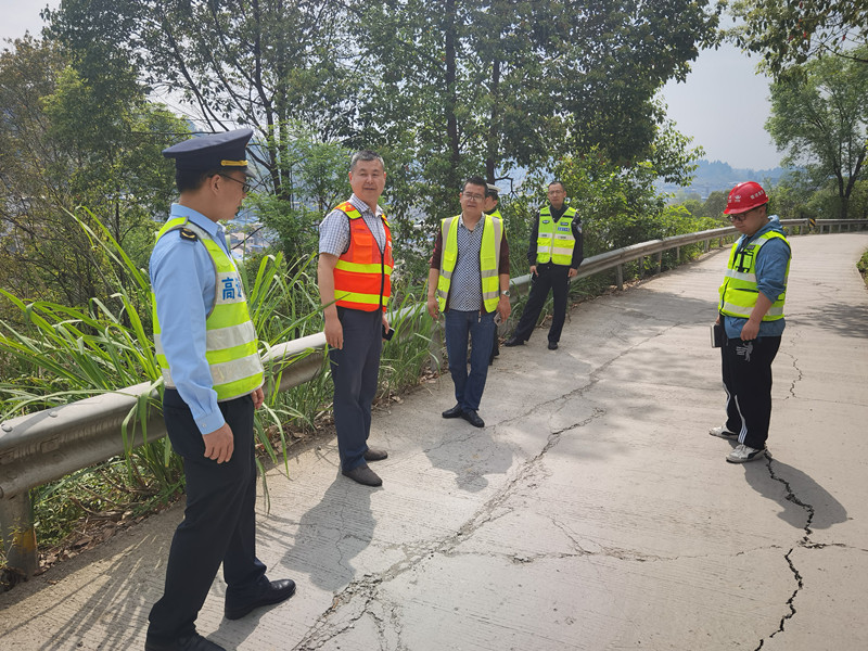 资阳管理处认真落实汛前地质灾害防治暨“五一”节前安全隐患排查